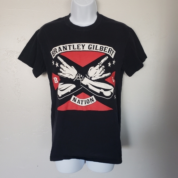 Brantley Gilbert Band Tee BG Nation Stone Cold - Picture 1 of 6